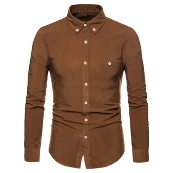Plus Size 5XL Autumn/winter Warm Quality 100%cotton Corduroy long sleeved button collar smart casual shirts for men comfortable
Plus Size 5XL Autumn/winter Warm Quality 100%cotton Corduroy long sleeved button collar smart casual shirts for men comfortable