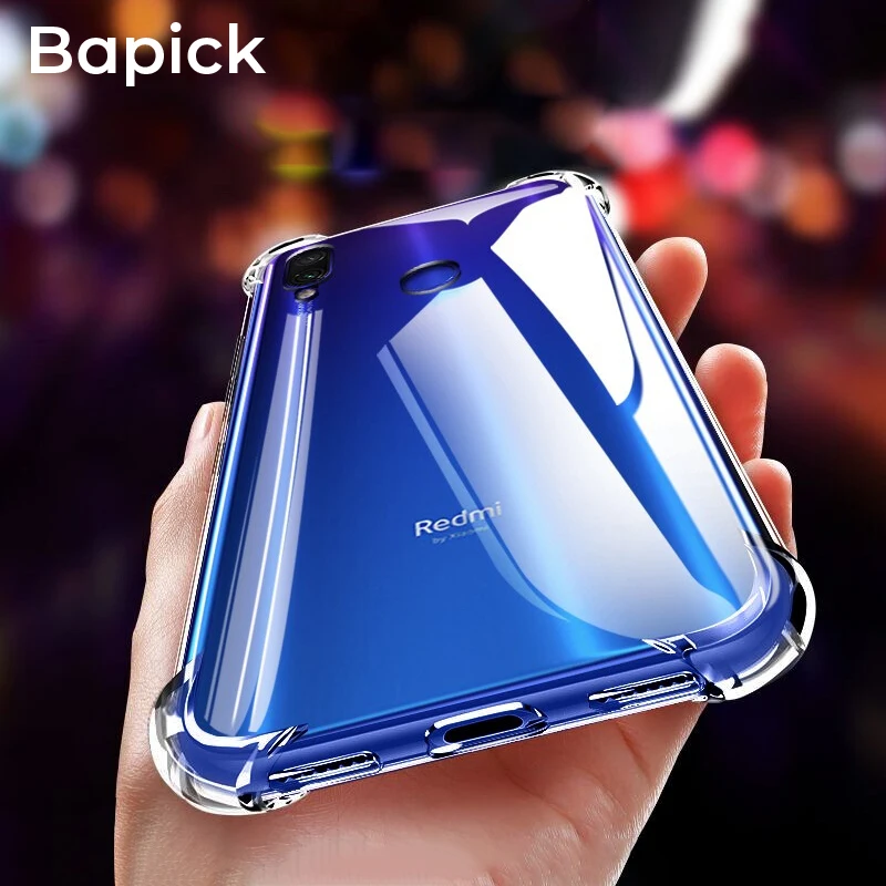 Bapick Soft TPU Silicone Phone Case for Xiaomi redmi note 7 Case Transparent for redmi 7 K20 note 5 6 Pro Case Back Protector
Bapick Soft TPU Silicone Phone Case for Xiaomi redmi note 7 Case Transparent for redmi 7 K20 note 5 6 Pro Case Back Protector