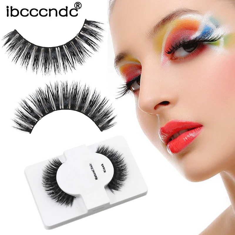 1 Pairs Natural False Eyelashes Thick Makeup Real 3d Mink Lashes Soft Eyelash Extension Fake Eye Lashes Mink Eyelashes Maquiagem
1 Pairs Natural False Eyelashes Thick Makeup Real 3d Mink Lashes Soft Eyelash Extension Fake Eye Lashes Mink Eyelashes Maquiagem