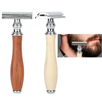 Manual razor Restore Style Classic Wooden Handle Double Blade Manual Razor for Gentleman
Manual razor Restore Style Classic Wooden Handle Double Blade Manual Razor for Gentleman