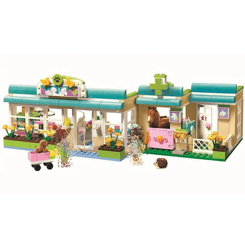 Bela 10169 342Pcs Friends Heartlake Pet Hospital Assemble building blocks Educational Toys For Kids gifts Compatible With Lego
Bela 10169 342Pcs Friends Heartlake Pet Hospital Assemble building blocks Educational Toys For Kids gifts Compatible With Lego
