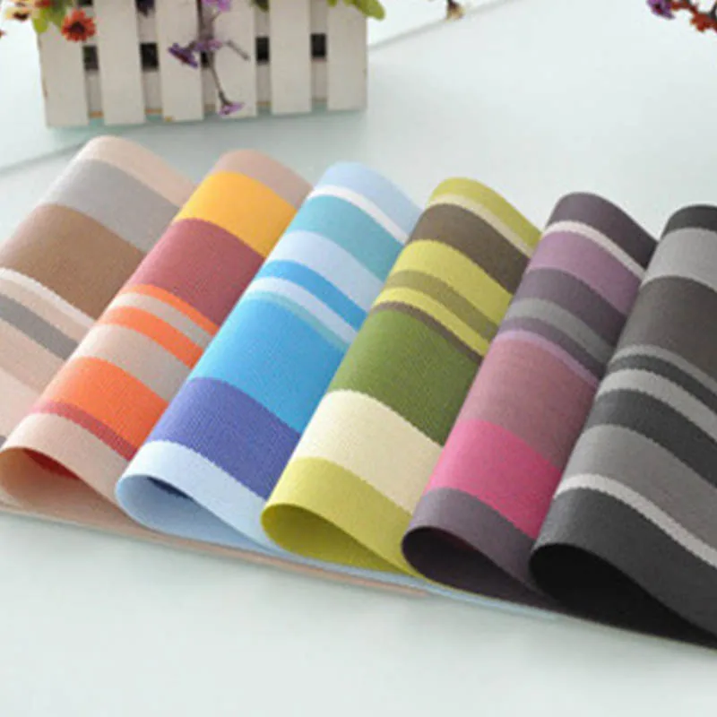 30*45cm Stripe Pattern Dining Table Mats Oil-proof Table Placemat Heat Insulation Waterproof Non-slip Pad Kitchen Accessories
30*45cm Stripe Pattern Dining Table Mats Oil-proof Table Placemat Heat Insulation Waterproof Non-slip Pad Kitchen Accessories