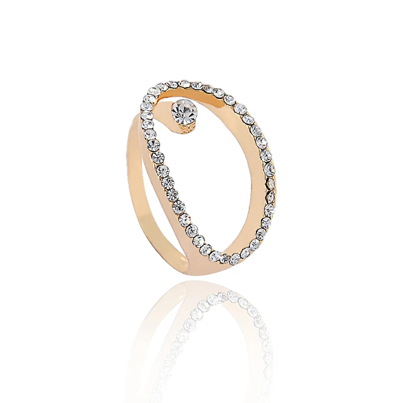 Silver color twinkling Double Zircon Gold and Silver color Black Ring Opening Adjustable Rhinestone Ring for ladies
Silver color twinkling Double Zircon Gold and Silver color Black Ring Opening Adjustable Rhinestone Ring for ladies