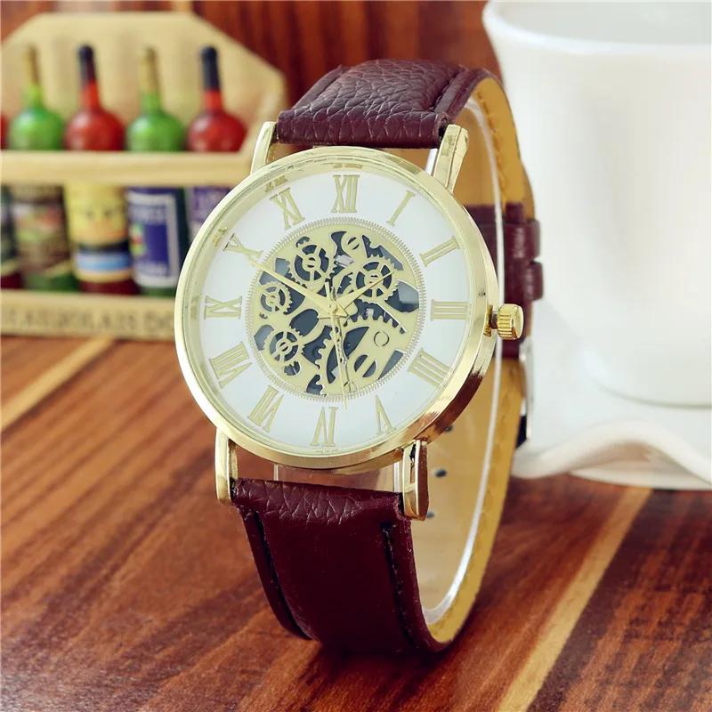 2019 New top brand men watch hollow imitation mechanical belt men's watches male quartz wristwatches Boy student clock relogio
2019 New top brand men watch hollow imitation mechanical belt men's watches male quartz wristwatches Boy student clock relogio