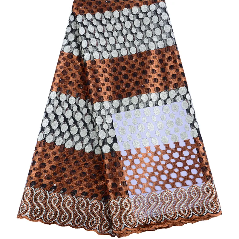 Latest African Lace Fabric 2019 High Quality Lace Nigerian French Lace Fabrics Brown Color Cord Lace Fabric S1508
Latest African Lace Fabric 2019 High Quality Lace Nigerian French Lace Fabrics Brown Color Cord Lace Fabric S1508