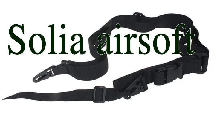 Tactical 3 Three Point Adjustable Rifle Gun Sling Strap for Airsoft Hunting Black
Tactical 3 Three Point Adjustable Rifle Gun Sling Strap for Airsoft Hunting Black