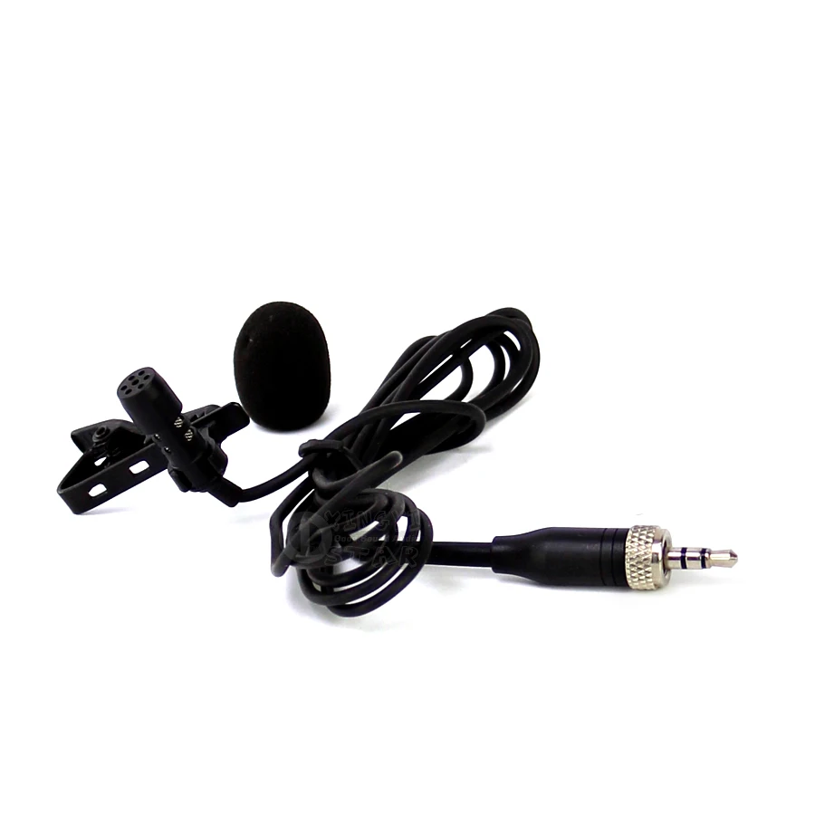 Tie Clip Lavalier Mic Lapel Condenser Microphone 3.5mm Stereo Screw Lock For Wireless System Bodypack Transmitter EW 100 135 D1
Tie Clip Lavalier Mic Lapel Condenser Microphone 3.5mm Stereo Screw Lock For Wireless System Bodypack Transmitter EW 100 135 D1