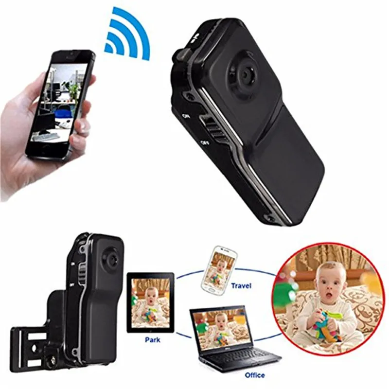 MD81S WiFi Mini Camera Camcorder IP P2P Mini DV Wireless Camera