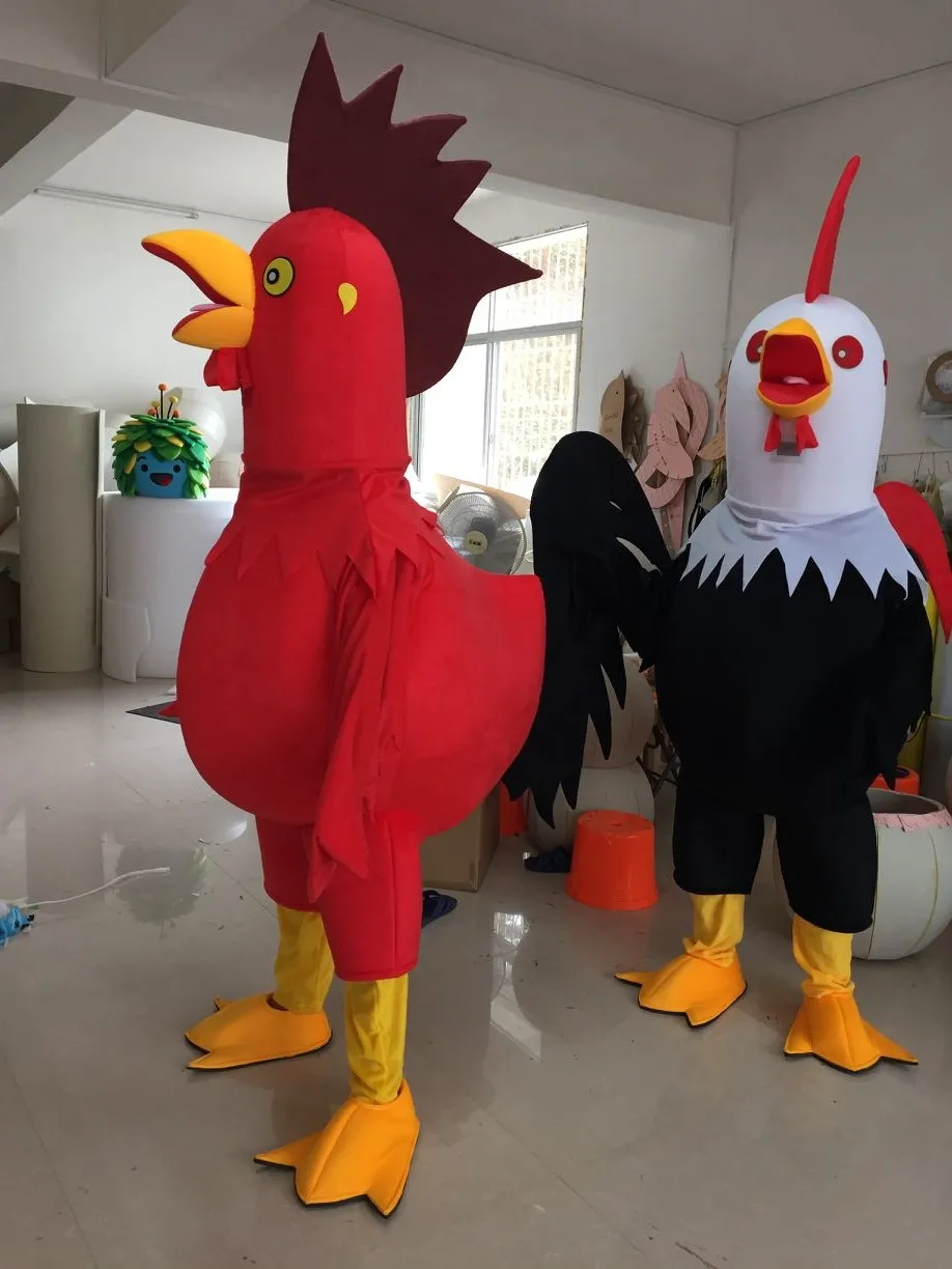 Новый женский костюм на Хэллоуин Рождество Смешные животные курица талисман