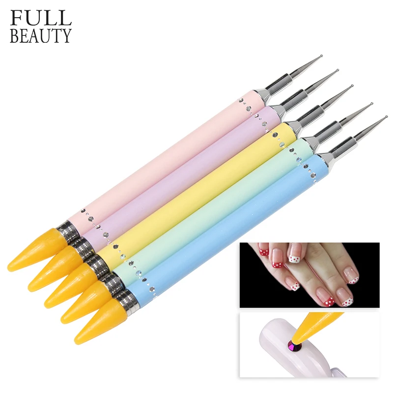 1pcs Wax Dotting Pen Dual-Ended Picker Pencil for Pick Up Rhinestones Professional Random Color Nail Art Dotting Tools CH046
1pcs Wax Dotting Pen Dual-Ended Picker Pencil for Pick Up Rhinestones Professional Random Color Nail Art Dotting Tools CH046