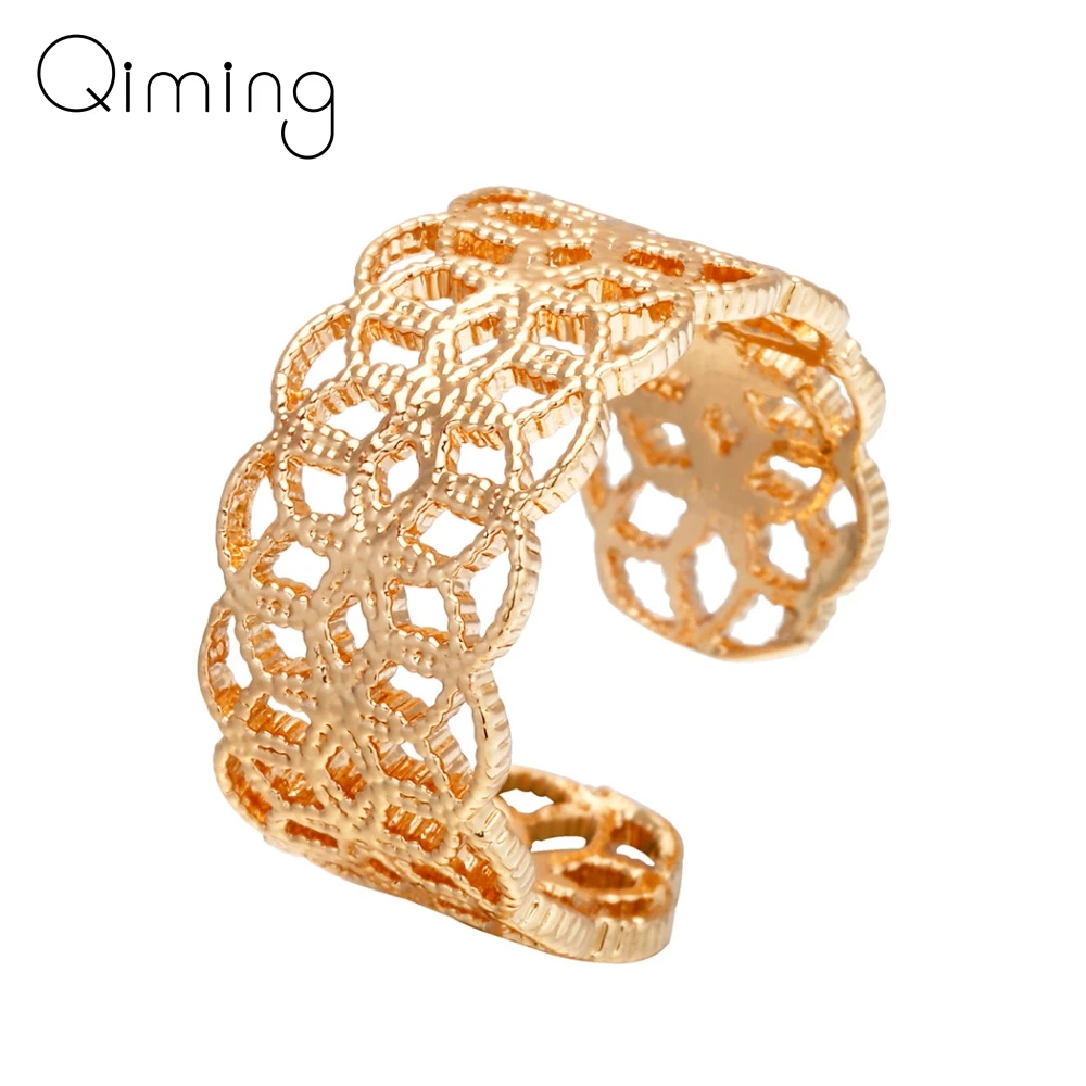 Gold Wide Circle Knuckle Indian Rings Women Classic Design Wedding Band Cocktail Party Adjustable Ring Bague Femme
Gold Wide Circle Knuckle Indian Rings Women Classic Design Wedding Band Cocktail Party Adjustable Ring Bague Femme
