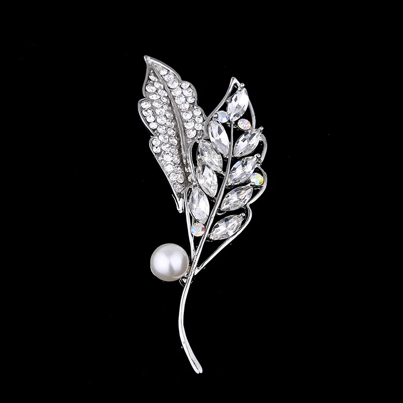 TDQUEEN Brooches for Women Silver Zinc Alloy Leaf Tree Crystal Rhinestone Elegant Party Costume Pins Jewelry Metal Broche Femme
TDQUEEN Brooches for Women Silver Zinc Alloy Leaf Tree Crystal Rhinestone Elegant Party Costume Pins Jewelry Metal Broche Femme