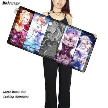 Mairuige 90X40CM Rem Re Zero Anime Girl High Speed New Large Waterproof Mousepad Unique Desktop Pad Game Locking Edge Mousepad 
Mairuige 90X40CM Rem Re Zero Anime Girl High Speed New Large Waterproof Mousepad Unique Desktop Pad Game Locking Edge Mousepad