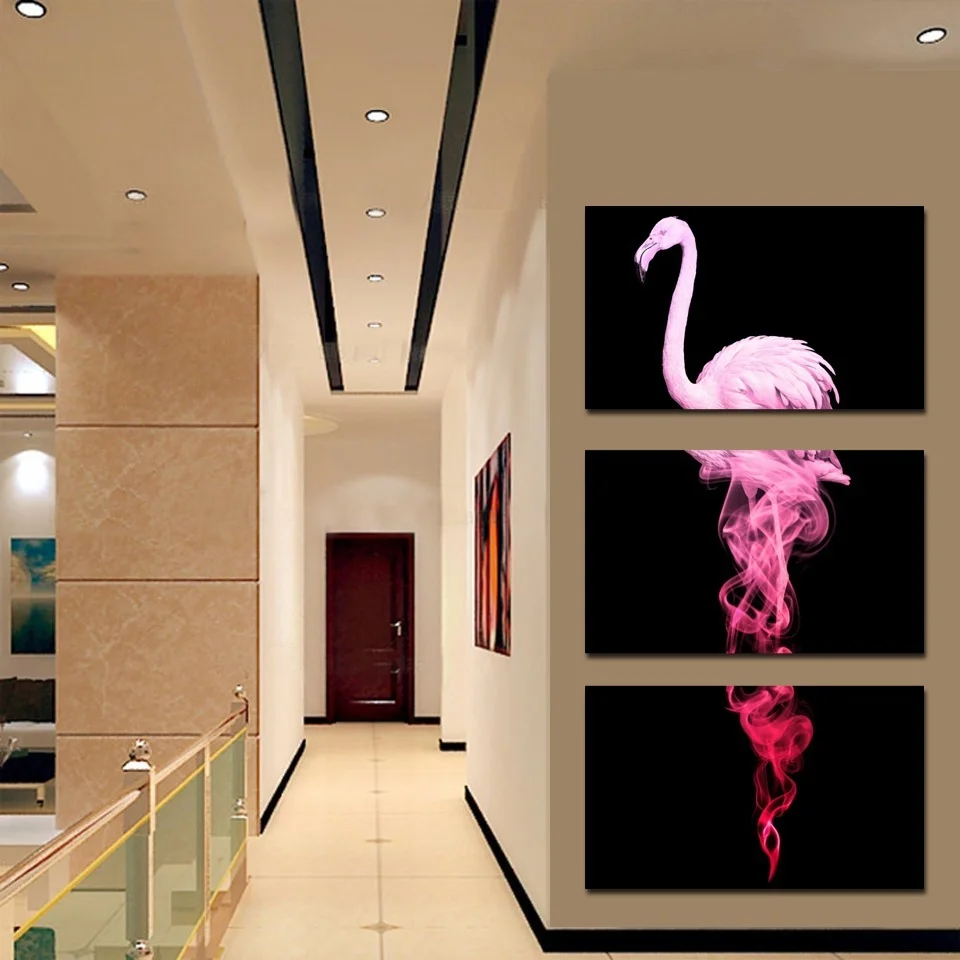 HD Printed Paintings On Canvas Living Room Home Decor 3 Pieces Abstract Pink Flamingo Posters Modular Animal Pictures No Framed
HD Printed Paintings On Canvas Living Room Home Decor 3 Pieces Abstract Pink Flamingo Posters Modular Animal Pictures No Framed