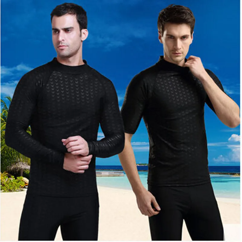 

Sbart new shark skin diving suit, snorkeling, surfing, men's swimsuit, sunscreen, jellyfish