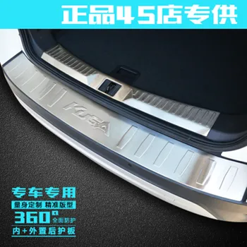 Stainless Steel Rear Bumper Protector Sill Trunk Tread Plate Trim Car styling for ford Kuga 2017 2018 Car accessories
Stainless Steel Rear Bumper Protector Sill Trunk Tread Plate Trim Car styling for ford Kuga 2017 2018 Car accessories