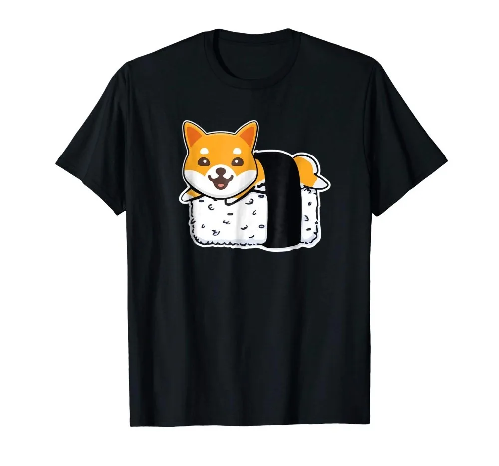 New Fashion Brand Clothing Cute Shiba Inu Sushi Shirt Doge Doggo Meme T-Shirt Summer Short Sleeve T Shirt Men
New Fashion Brand Clothing Cute Shiba Inu Sushi Shirt Doge Doggo Meme T-Shirt Summer Short Sleeve T Shirt Men