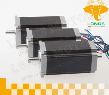 HOT SALES 3pcs Nema 23 stepper motor 270 oz.in 3.0A 6lead wires 23HS8630B 76mm dual shaft 2phase engraving CNC LONGS MOTOR
HOT SALES 3pcs Nema 23 stepper motor 270 oz.in 3.0A 6lead wires 23HS8630B 76mm dual shaft 2phase engraving CNC LONGS MOTOR