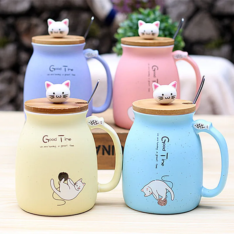Fily Way Sesame Cat Heat-Resistant Cup Color Cartoon with Lid Cup Kitten Milk Coffee Ceramic Mug Children Cup Office Gifts
Fily Way Sesame Cat Heat-Resistant Cup Color Cartoon with Lid Cup Kitten Milk Coffee Ceramic Mug Children Cup Office Gifts