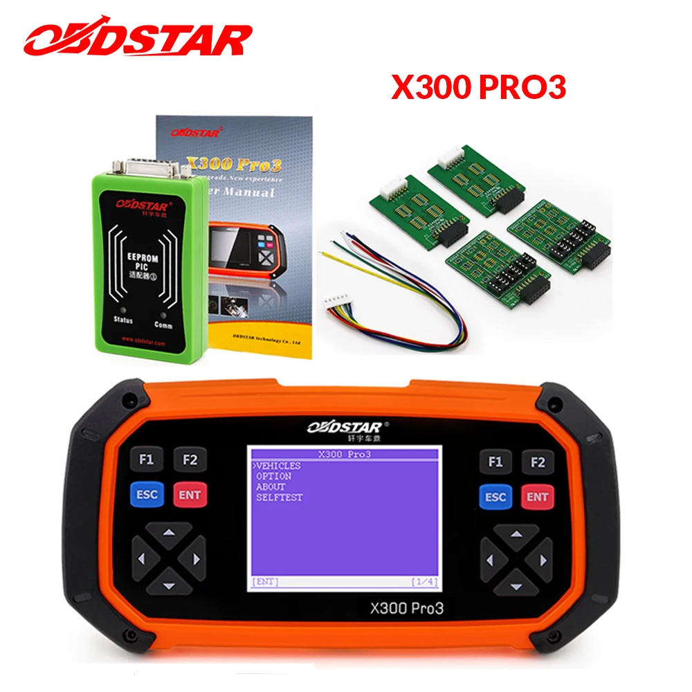 OBDSTAR X300 PRO3 Key Master OBDII X300 Key Programmer Odometer Correction Tool EEPROM/PIC Update Online better than skp-900
OBDSTAR X300 PRO3 Key Master OBDII X300 Key Programmer Odometer Correction Tool EEPROM/PIC Update Online better than skp-900