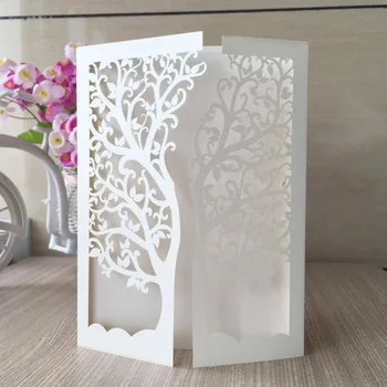 12psc/lot 2017 popular style laser cut loving tree design white color invitation cards for wedding/birthday/greeting party
12psc/lot 2017 popular style laser cut loving tree design white color invitation cards for wedding/birthday/greeting party