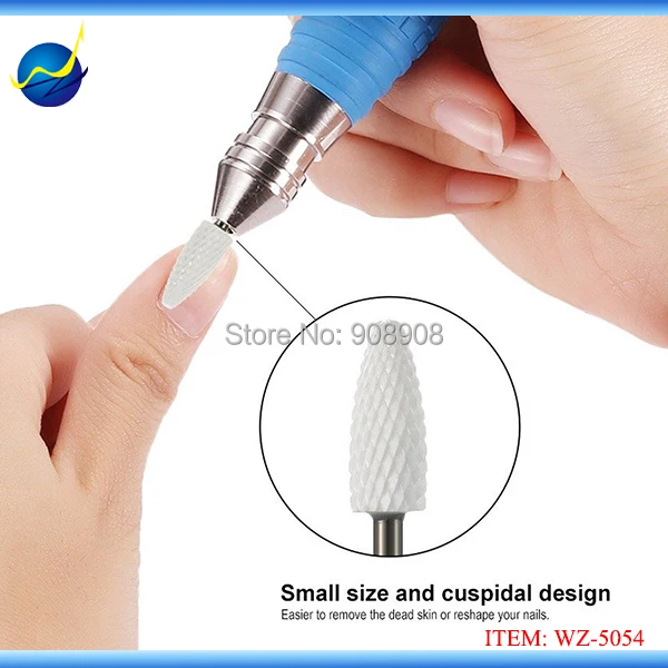 Free Shipping 1pc White Ceramic Nail Drill Bits Bullet Electric Manicure Pedicure Nail Art Salon Machine Accessories Tools
Free Shipping 1pc White Ceramic Nail Drill Bits Bullet Electric Manicure Pedicure Nail Art Salon Machine Accessories Tools