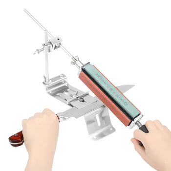 Professional Iron Steel Knife Sharpener Fix-angle Kitchen Knife Sharpener Sharpening Tools With 4 Stones Whetstone
Professional Iron Steel Knife Sharpener Fix-angle Kitchen Knife Sharpener Sharpening Tools With 4 Stones Whetstone