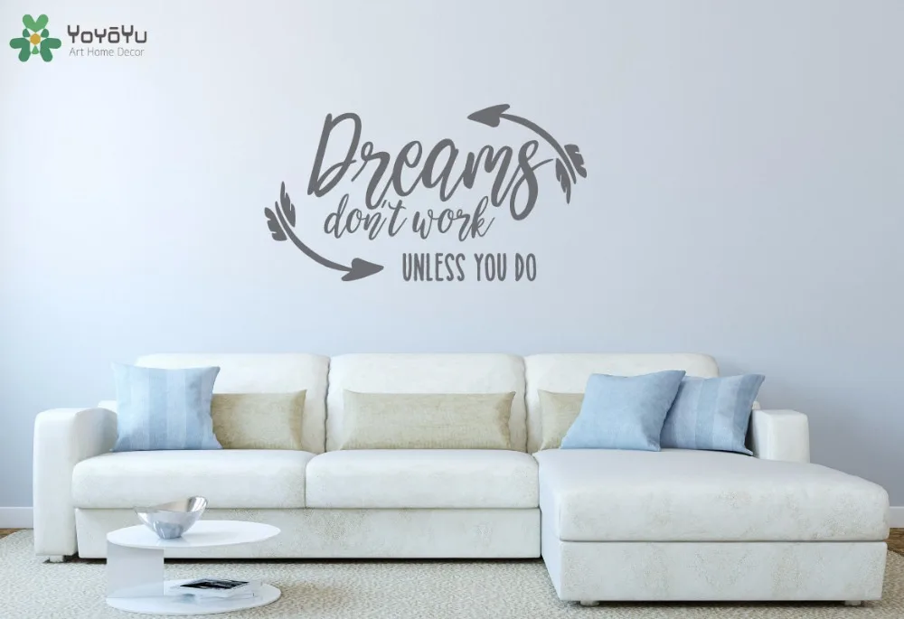 YOYOYU Wall Decal Quotes Dreams Removable Wall Stickers For Kids Rooms Modern Inspirational Decals Home Decor Arrow PatternSY666
YOYOYU Wall Decal Quotes Dreams Removable Wall Stickers For Kids Rooms Modern Inspirational Decals Home Decor Arrow PatternSY666