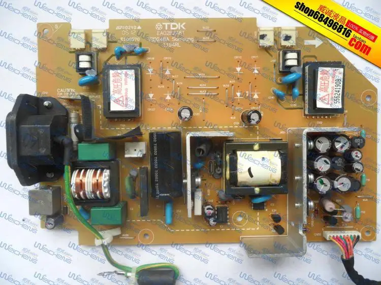 Free Shipping> MDT191S integrated high voltage power supply board EA02B248T TBD248A board-Original 100% Tested W
Free Shipping> MDT191S integrated high voltage power supply board EA02B248T TBD248A board-Original 100% Tested W