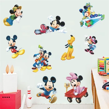 10pcs/Pack Mickey Mouse Minnie Vinyl Wall Decals Sticker Decor d133 Free Shipping
10pcs/Pack Mickey Mouse Minnie Vinyl Wall Decals Sticker Decor d133 Free Shipping