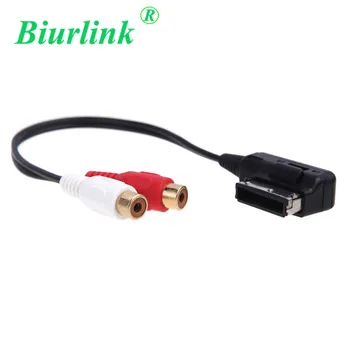 Biurlink Car 2RCA AMI MMI Music Interface Audio Video Cable Adapter AMI to RCA Cable for AUDI A7 Q7 S7
Biurlink Car 2RCA AMI MMI Music Interface Audio Video Cable Adapter AMI to RCA Cable for AUDI A7 Q7 S7
