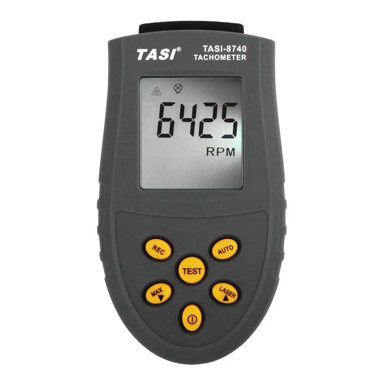 TASI-8740 Non-contact Digital Tachometer rpm meter 2.5~99,999RPM Laser Photo Tachometer Speed measurements Tester
TASI-8740 Non-contact Digital Tachometer rpm meter 2.5~99,999RPM Laser Photo Tachometer Speed measurements Tester