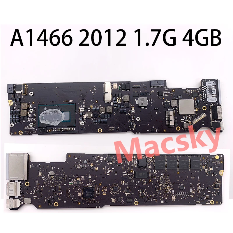 Original A1466 I5 1.7G 4GB Logic Board For Macbook Air A1466 motherboard 13" 820-3209-A Replacement 2012
Original A1466 I5 1.7G 4GB Logic Board For Macbook Air A1466 motherboard 13" 820-3209-A Replacement 2012