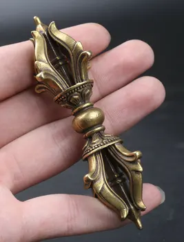 92MM/3.6" Collect Curio Rare Chinese Fengshui Bronze Exquisite Tantra Phurba Dagger Holder Xiangmo-chu Jingang Chu Statue 66g 
92MM/3.6" Collect Curio Rare Chinese Fengshui Bronze Exquisite Tantra Phurba Dagger Holder Xiangmo-chu Jingang Chu Statue 66g