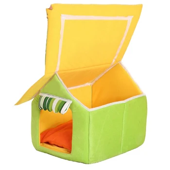 Pet Dogs Detachable Removable Airy House Bed Sleeping House for Pet Cat Dog Washable Velvet Kennel Pet Bed Supplies Puppy Use
Pet Dogs Detachable Removable Airy House Bed Sleeping House for Pet Cat Dog Washable Velvet Kennel Pet Bed Supplies Puppy Use