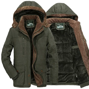 Plus Size L~5XL 6XL Men Winter Fleece Fur Warm Thick Jacket Cotton Soft Military Parka Jacket Men Detachable Hood Coat Jacket
Plus Size L~5XL 6XL Men Winter Fleece Fur Warm Thick Jacket Cotton Soft Military Parka Jacket Men Detachable Hood Coat Jacket