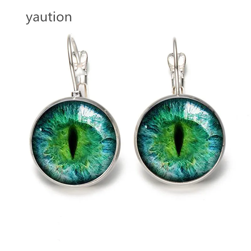 Hot! Green Cat Eye Earring Handmade Vintage Big Round Circle Statement Earrings Clear Glass Leverback Ear Drop Jewelry
Hot! Green Cat Eye Earring Handmade Vintage Big Round Circle Statement Earrings Clear Glass Leverback Ear Drop Jewelry