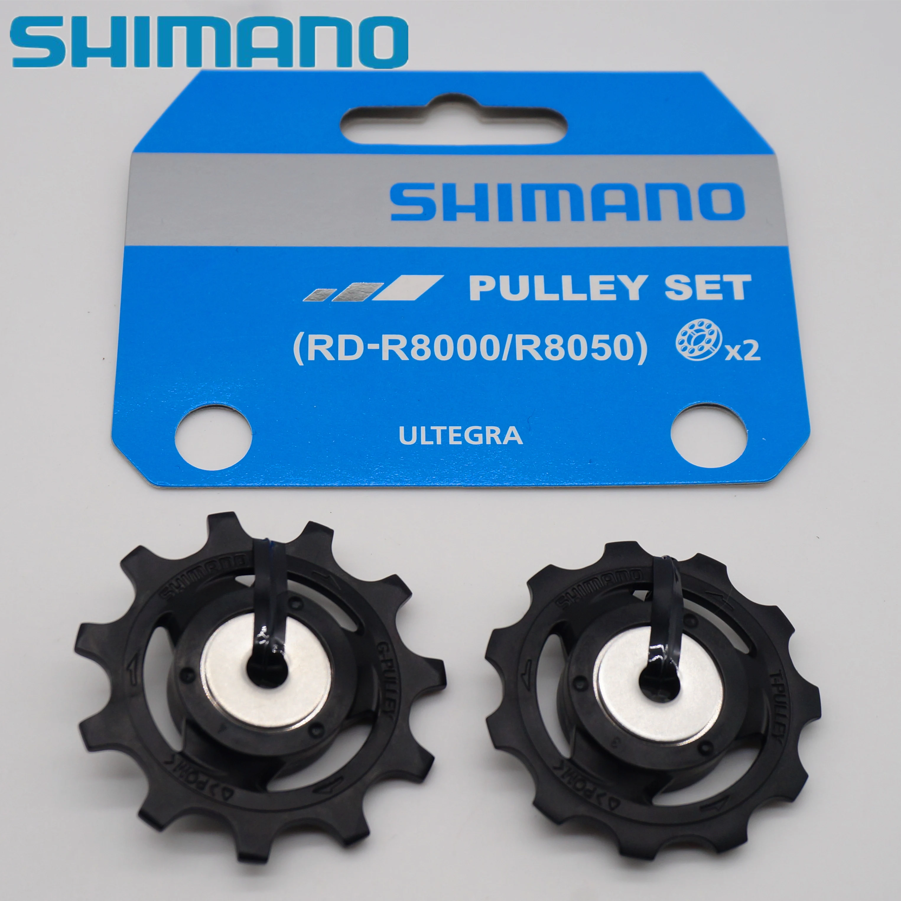 Original Shimano ULTEGRA R8000 R8050 Bike Pulley set Rear Derailleur Guide Roller tension pulley Guide pulley
Original Shimano ULTEGRA R8000 R8050 Bike Pulley set Rear Derailleur Guide Roller tension pulley Guide pulley