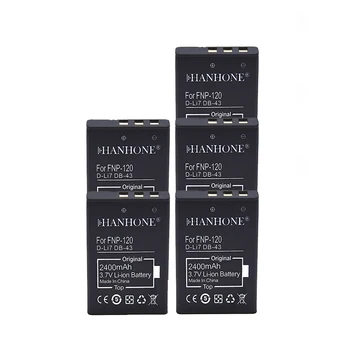 5PCS 2400mAh FNP120 NP120 NP-120 NP 120 FNP-120 Battery For FUJIFILM ZOOM 603 BP-1500S D-LI7 F10 M60 F11 DB-43 Digital Batteries
5PCS 2400mAh FNP120 NP120 NP-120 NP 120 FNP-120 Battery For FUJIFILM ZOOM 603 BP-1500S D-LI7 F10 M60 F11 DB-43 Digital Batteries