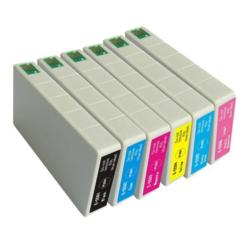 T5591 - T5596 Ink Cartridge for printer for Epson T5591 for Epson Stylus RX700 printer Ink Cartridge
T5591 - T5596 Ink Cartridge for printer for Epson T5591 for Epson Stylus RX700 printer Ink Cartridge