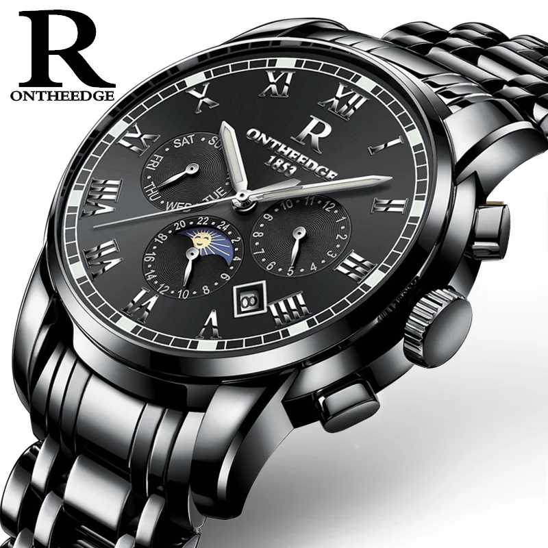 Relojes 2018 New Famous luxury Brand Multifunctional Automatic Mechanical Watch Men Full Steel Luminous Waterproof Watches Clock
Relojes 2018 New Famous luxury Brand Multifunctional Automatic Mechanical Watch Men Full Steel Luminous Waterproof Watches Clock