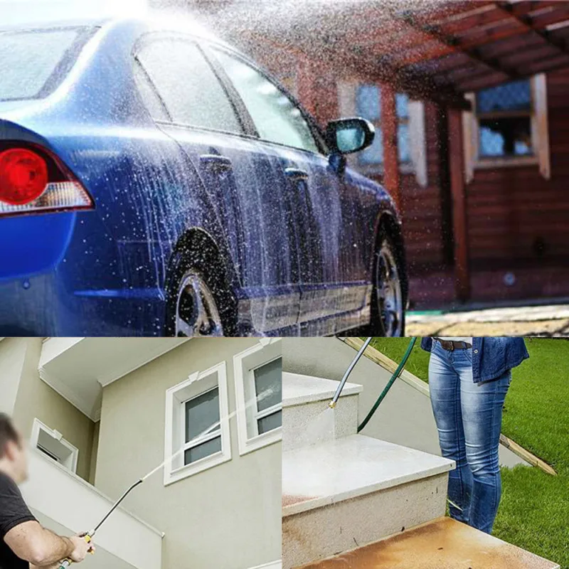 Auto Car Cleaning High Pressure Power Car Washer Spray Nozzle Hose Wand Attachment Hydro Water Jet Car brush Car wash Cleaner
Auto Car Cleaning High Pressure Power Car Washer Spray Nozzle Hose Wand Attachment Hydro Water Jet Car brush Car wash Cleaner