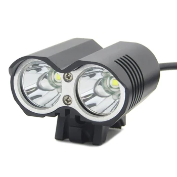 Ultra Bright 2xCREE XM-L U2 6000LM LED Head Front Bike Bicycle Headlight Lamp with 18650 Battery Pack Set 
Ultra Bright 2xCREE XM-L U2 6000LM LED Head Front Bike Bicycle Headlight Lamp with 18650 Battery Pack Set