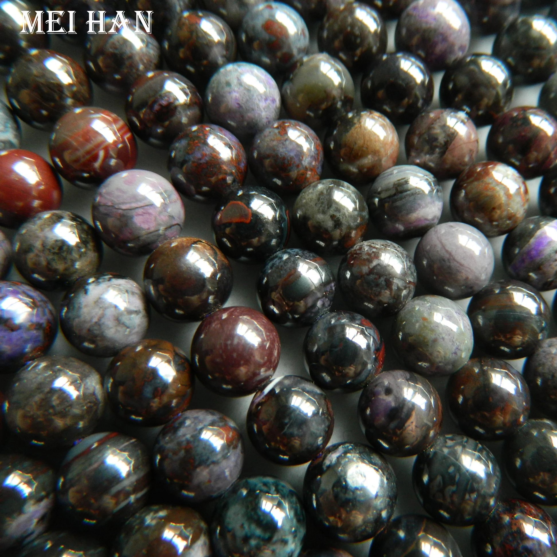 Wholesale (22 beads/set/29g) natural Sugilite 9mm+-0.2 smooth round loose beads stone wholesale for jewelry design making
Wholesale (22 beads/set/29g) natural Sugilite 9mm+-0.2 smooth round loose beads stone wholesale for jewelry design making