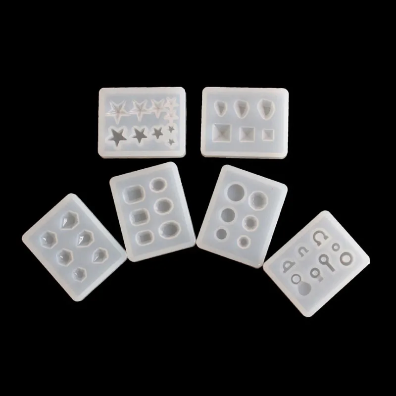 Mini Star Diamond Tower Shaped Fondant Silicone DIY Hand Craft Ornaments Earrings Decoration Tools Epoxy Resin Jewelry Molds
Mini Star Diamond Tower Shaped Fondant Silicone DIY Hand Craft Ornaments Earrings Decoration Tools Epoxy Resin Jewelry Molds