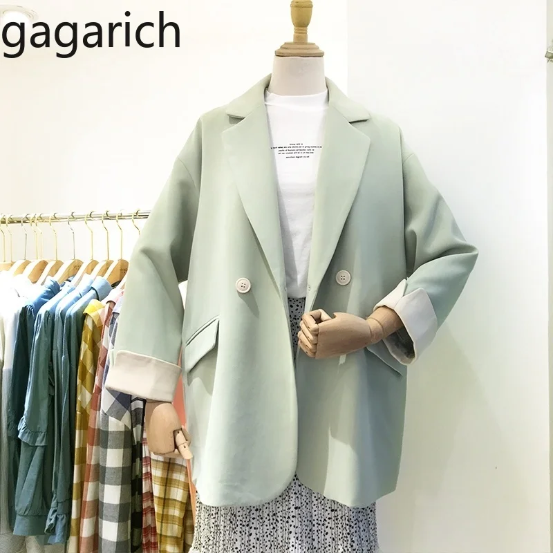 Gagarich Women Blazer Flavor Chic 2019 Two-button Long-sleeved Suit Jacket Female Spring Autumn New Loose Casual Suit
Gagarich Women Blazer Flavor Chic 2019 Two-button Long-sleeved Suit Jacket Female Spring Autumn New Loose Casual Suit