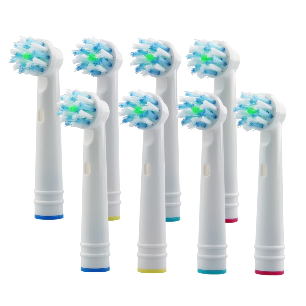 Oral B Replacement Brush Heads- Pack of 8 Crossaction Oralb Braun Generic Electric Toothbrush Heads- Cross Action Toothbrushes 
Oral B Replacement Brush Heads- Pack of 8 Crossaction Oralb Braun Generic Electric Toothbrush Heads- Cross Action Toothbrushes