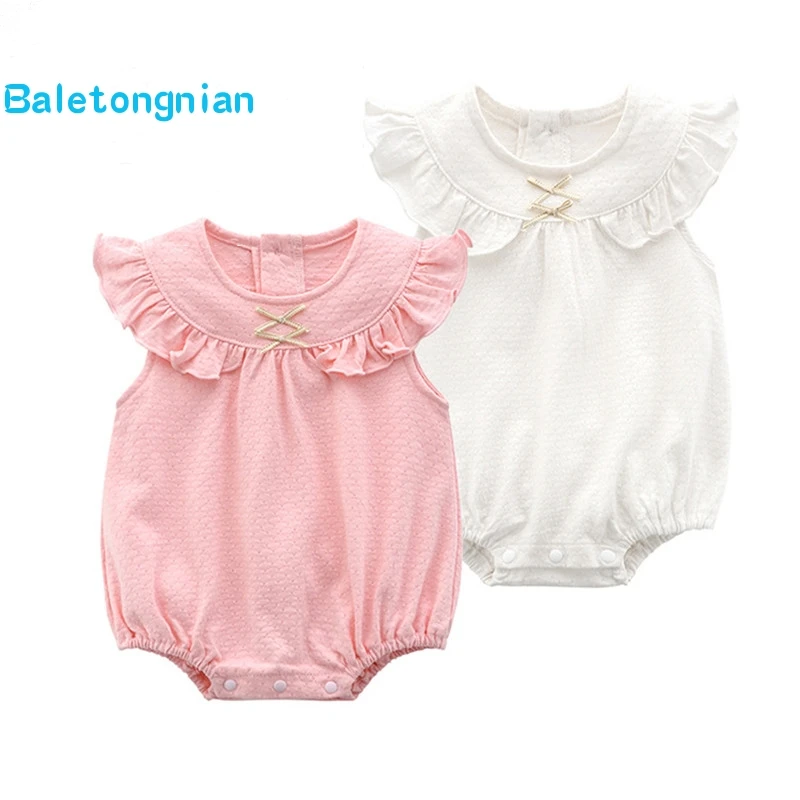 Summer Newborn Baby Cotton Short Sleeve Princess Party Bodysuits Kids Infant Girls Jumpsuits Toddler Baptism Outifts D53
Summer Newborn Baby Cotton Short Sleeve Princess Party Bodysuits Kids Infant Girls Jumpsuits Toddler Baptism Outifts D53
