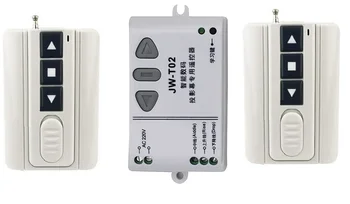 New AC 220V Motor RF Wireless Remote Control Switch System UP&DOWN Motor reversing controller 1pcs Receiver + 2pcs Transmitter
New AC 220V Motor RF Wireless Remote Control Switch System UP&DOWN Motor reversing controller 1pcs Receiver + 2pcs Transmitter