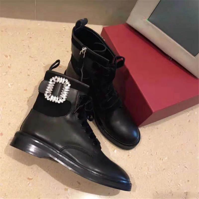 Shoes Woman 2019 Black Women Boots Chunky Heels Winter Shoes Round Toe Leather Suede Botas Mujer Crystal Decor Ankle Booties
Shoes Woman 2019 Black Women Boots Chunky Heels Winter Shoes Round Toe Leather Suede Botas Mujer Crystal Decor Ankle Booties